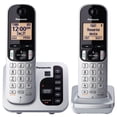 thumbnail image 1 of Teléfono inalámbrico Panasonic DECT 6.0 KX-TGC222S con contestador automático, 1 of 7