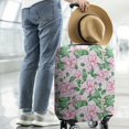 thumbnail image 2 of Pioneer Flower Floral Print Pattern Luggage Cover Fashion Suitcase Cover Baggage Covers Fit 25-28 Inch Luggage (Go Travel), 2 of 5