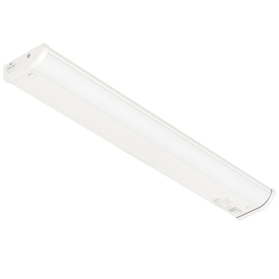 Inlight 24-inch LED Under Cabinet Lighting, 5 CCT Selectable 2700-5000 K, IN-0208-3-WH