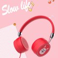 thumbnail image 4 of Twowood auricular Dibujos animados animal plegable niños auriculares niños con cable de música auriculares estéreo, 4 of 7