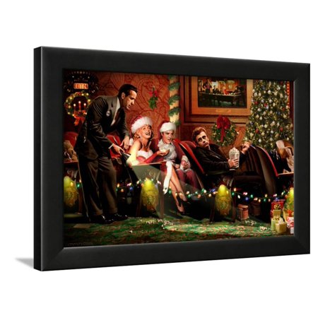 classic interlude christmas framed