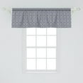 thumbnail image 2 of Ambesonne Geometric Window Valance, Morrocan Ornament, 42" x 18", Multicolor, 2 of 3