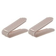 thumbnail image 5 of WHAMVOX 2 Pcs Double Layer Shoe Rack Space Saving Organizer for Closet Storage and Entryway, 5 of 8