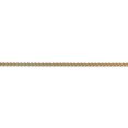 thumbnail image 3 of 14k Yellow Gold 2.1mm Spiga Wheat Chain Necklace Pendant Charm, 3 of 9