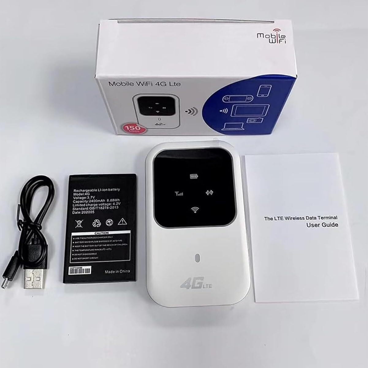 Portable WiFi Hotspot Pro, 2025 Portable WiFi Internet,Portable WiFi Hotspot,Portable WiFi Router (2 Pcs)