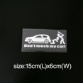 thumbnail image 3 of Pegatinas divertidas para parabrisas de coche, pegatinas reflectantes creativas e impermeables para carrocería de coche, pegatinas decorativas para exterior de coche, accesorios para coche, 3 of 5