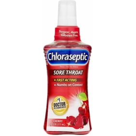 Chloraseptic Sore Throat Spray Cherry 6 oz (Pack of 2)