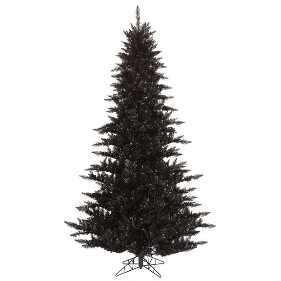 Vickerman 4.5' Black Fir Artificial Christmas Tree, Unlit