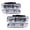 Clear lens Chrome Housing Clear Reflector, variant on CROSSDESIGN Headlights Fit for Chevy Silverado 1999-2002/Suburban 2000-2006 Headlamps