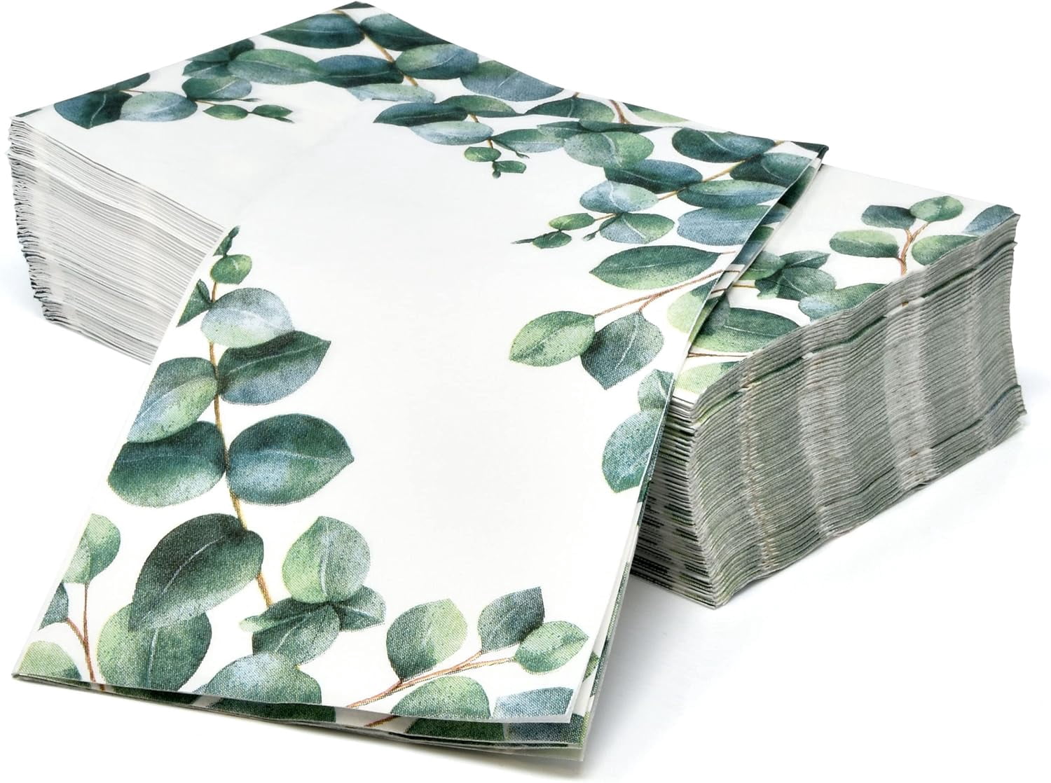 Gift Boutique Eucalyptus Greenery Disposable Paper Napkins