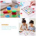 thumbnail image 4 of CIMAXIC Durable Plastic Bingo Chips with Smooth Surface for Game Use Assorted Color 300Pcs,0.75"X0.75"X0.04", 4 of 5