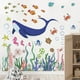 thumbnail image 4 of Decoración de pared para habitación de niños, pegatinas de pared de dibujos animados, póster artístico de pared, calcomanías artísticas para despegar y pegar para niños y decoración preescolar JM, 4 of 5