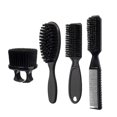 thumbnail image 1 of 4 Pieces Men's Hair Styling Brush Set For Professional Slicked Back Look With, 1 of 5