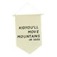 thumbnail image 2 of Banner de Pared Decorativo para Niños Bandera para Habitación de Guardería Ornamento de Pared con Barra de Madera Ideal para Colgar en Puertas y, 2 of 9