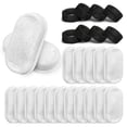 thumbnail image 5 of FWMB 24-Pack Cat Water Fountain Replacement Filters - Compatible with 74oz/2.2L Automatic Stainless Steel Pet Fountain, Premium Coconut Shell Activated Carbon 3-Layer Rapid Filtration, 5 of 7