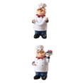 thumbnail image 1 of Figuras de chef,Figuras de chef de cocina,Decoración de chef de cocina,Estatua del chef de cocina,Figuras de Chef decoración de cocina, 1 of 9