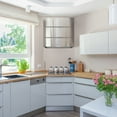 thumbnail image 7 of Akicon 30" Stainless Steel Range Hood, 3 Stacks Modern Box Ducted Kitchen Hood with Powerful Vent Motor, Wall Mount, 30"W*30"H*14"D, Brushed Stainless, 7 of 7