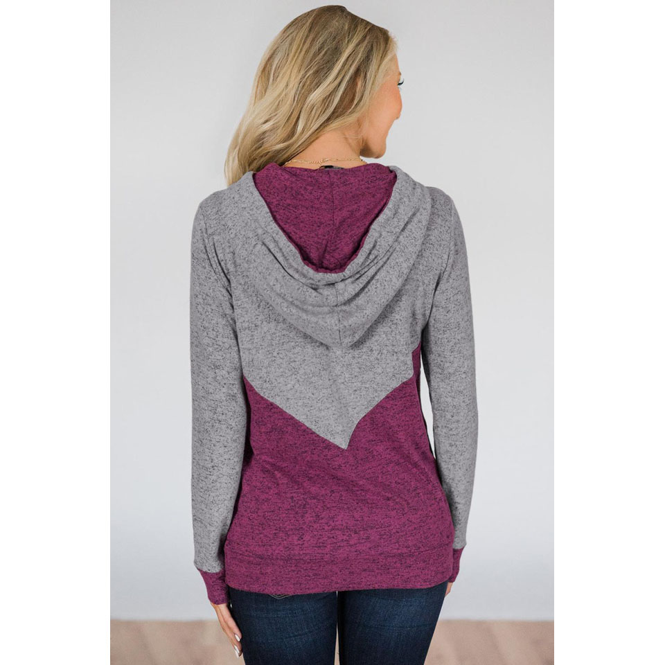 yellow purple pink green hoodie