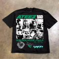 thumbnail image 4 of Retro Ateez Bad Graphic T-Shirt, Golden Hour Part 5 Unisex Tee, 4 of 7