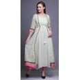 thumbnail image 5 of Bimba Printed Anarkali DressÂ&nbsp;ForÂ&nbsp;Women Indian Kurti Sleeveless Flared Kurta, 5 of 6