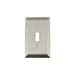 thumbnail image 3 of Nostalgic Warehouse 720022 Deco Switch Plate with Single Toggle, Satin Nickel, 3 of 3