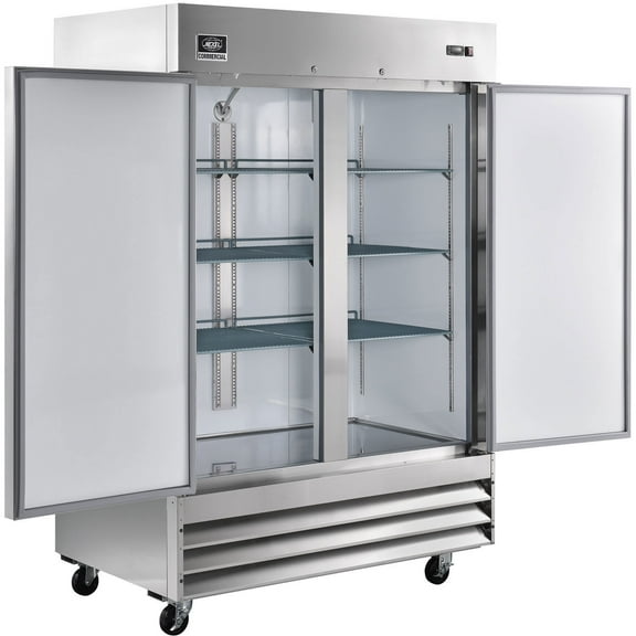 Nexel Reach-in  Freezer, 2 Doors, 54"Wx32.2"Dx82.5"H, 47 Cu. Ft.