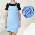 thumbnail image 3 of Shoulder Straps Wearable Women Skirt Dress Bath Towel Wrap Spa Beach, 3 of 8