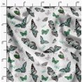 thumbnail image 2 of Soimoi Crepe Silk Fabric Butterflies Butterfly Print Sewing Fabric Yard 42 Inch Wide, 2 of 6