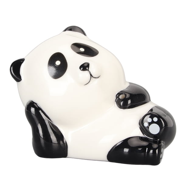 Porta incienso, quemador de incienso de panda, quemador de incienso de panda blanco, quemador de varillas de incienso, estética elegante