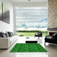 thumbnail image 7 of Ahgly Company Machine Washable Indoor Rectangle Transitional Green Area Rugs, 6' x 9', 7 of 7