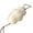 White-WH-home supplies, variant on LEFTHIGH Home Long Strip Back Scrubber Bath Flower Stretchable Dual Layer Mesh Loofah with Hanging Rope for Shower Exfoliating in Green White Mens Gifts