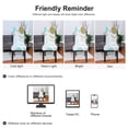 thumbnail image 6 of PiccoCasa Floral Print Dining Chair Cover Stretch Chair Seat Protector, Multicolor, 6 of 6