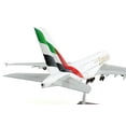 thumbnail image 2 of Airbus A380-800 Commercial Aircraft "Emirates Airlines - New Livery" White with Striped Tail "Gemini 200" Series 1/200 Diecast Model Airplane by GeminiJets, 2 of 4