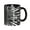 Black, variant on Boho Explode Coffee Mug Fun Custom Ceramic Mugs 11oz Sky Blue