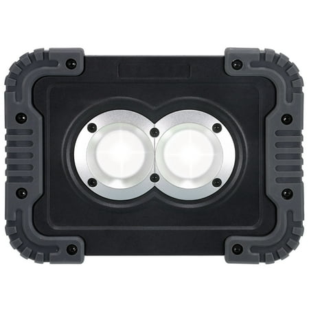 

COB Emergency Light LED Working Light Strong Light Handheld Flashlight with Dual COB Light Source Rotating Bracket for Outdoor
