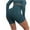 Navy, variant on Mrat Sweatshorts Ladies Women's Fitness Pants Tight-Fitting Stretch Hip-Up Yoga Pants Comfy Loose with Pockets S-657 Blue S