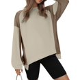 thumbnail image 5 of Futezty Sweatshirt for Women Casual Long Sleeve Crewneck Lightweight Pullover Tops Loose Sweatshirts, 5 of 8