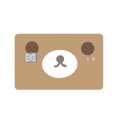 thumbnail image 1 of Anime Cute Rilakkuma Credit Card Skin Stickers Diy Kawaii Anti-scratch Creative Debit Bank Bus Metro Card Waterproof Skin Film, 1 of 1