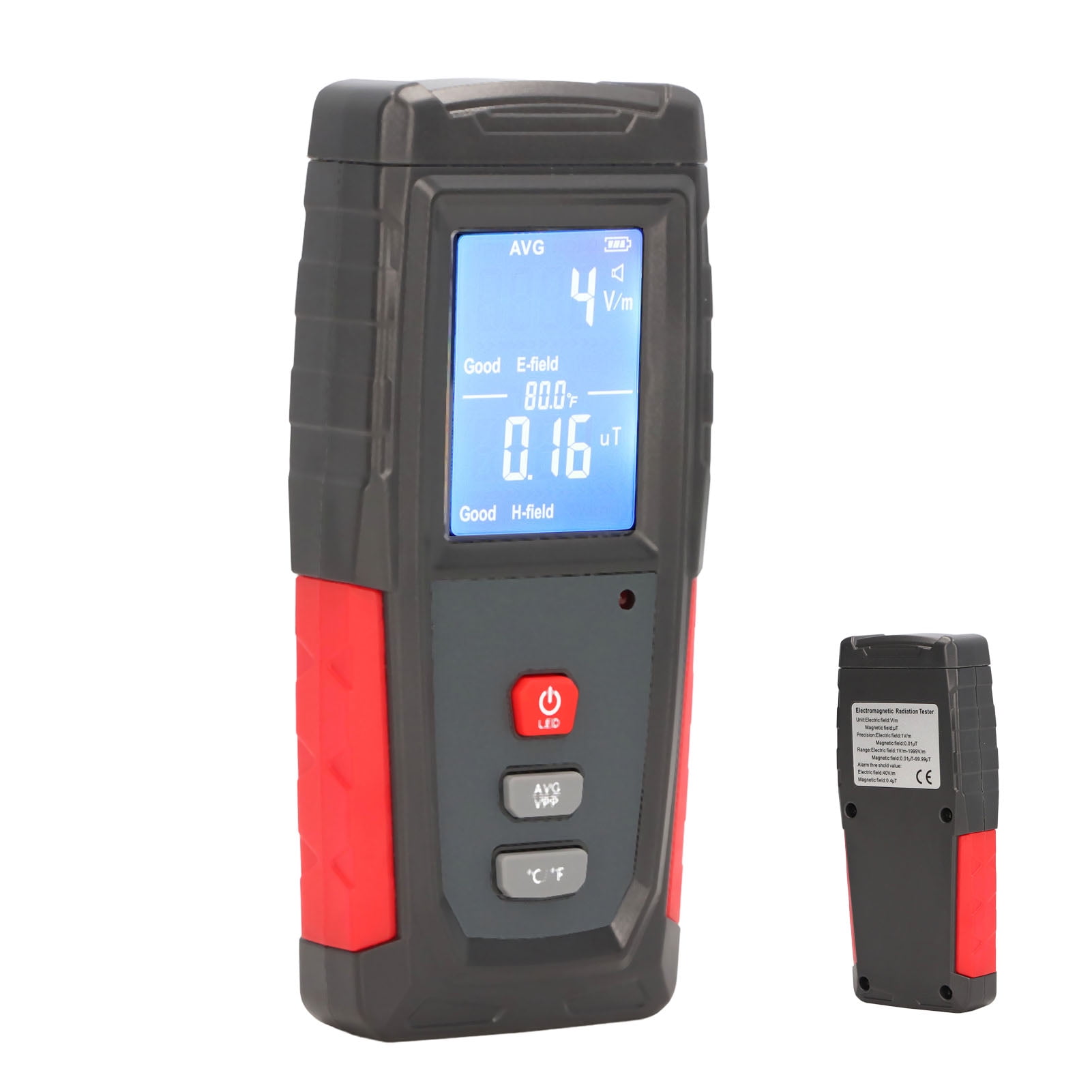 Radiation?Meter, EMF?Meter Plastic Automatic?Alarm With USB Cable For Microwave