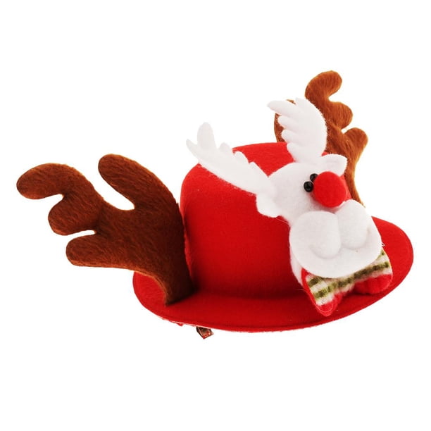 Sombrero Del De Del Perro Sombrero Lindo Del Reno Casquillo Del Animal Doméstico Decoración De Navidad Dia.13.5cm Yuyangstore Sombrero del reno de la Navidad del perro del animal doméstico