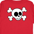 thumbnail image 4 of Inktastic Fun Skull and Crossbones Boys or Girls Long Sleeve Toddler T-Shirt, 4 of 5