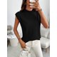 thumbnail image 4 of Suéteres de Cuello Alto para Mujer, Chalecos, Blusas Informales de Negocios y Moda, Conjuntos de Otoño. Negro S, 4 of 9