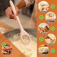 thumbnail image 4 of Danish Dough Whisk 12inch Wooden Handle, Sourdough Bread Mixer Baking Tool, Stirring Stick for Pastries, Pizza, Dough & Egg Mixing Kitchen Gadget, 4 of 4