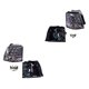 thumbnail image 1 of Par de Calaveras Outlander 2007 A 2013 Mitsubishi Ext C/Leds DEPO ., 1 of 4