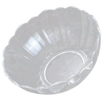 Transparent Acrylic Fruit Plate Lotus Bowl for Modern Living Room Christmas Favors Christmas Gifts