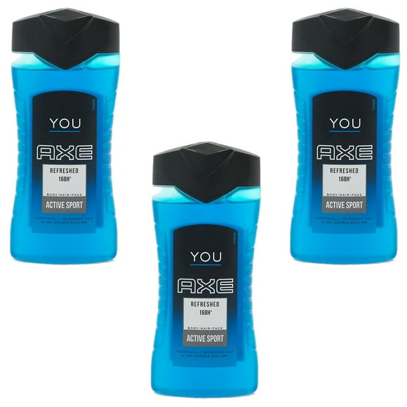 AXE Gel Douche Rafraîchissant / 250ml (Lot de 3)