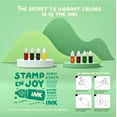 thumbnail image 5 of Stamp Enjoy - Self-Ink Flash Stamp Set, Multicolor Teacher Stamps, Office Stationery Stamps, Pre-Inked, Refillable Stamps (Planner Stamps), 5 of 7
