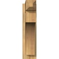 thumbnail image 2 of Ekena Millwork 6"W x 20"D x 24"H Westlake Rough Sawn Craftsman Outlooker, Western Red Cedar, 2 of 4