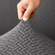 thumbnail image 2 of Xiao Hua Funda de sofá elástica gris oscuro, funda de sillón tipo dividido para sofá de sala de estar, funda protectora para sofá de muebles fácil de lavar, 1 asiento, 2 of 5