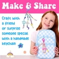 thumbnail image 5 of Creativity for Kids Backpack Keychains Mini Kit | Great Summer Crafts | Make 2 Trendy DIY Keychains with Beads and Charms (Ages 6+), 5 of 5